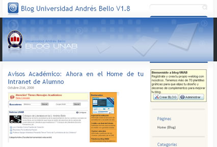 Plataforma Universidad Andrés Bello