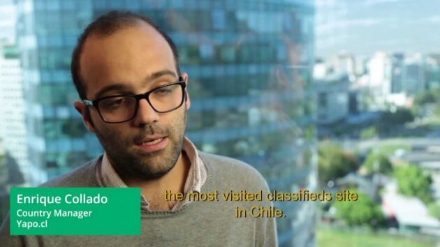 Enrique Collado, Country Manager de Yapo.cl