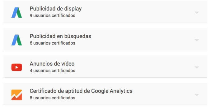 certificaciones Google partner