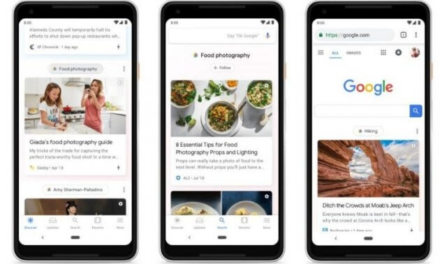Google discover