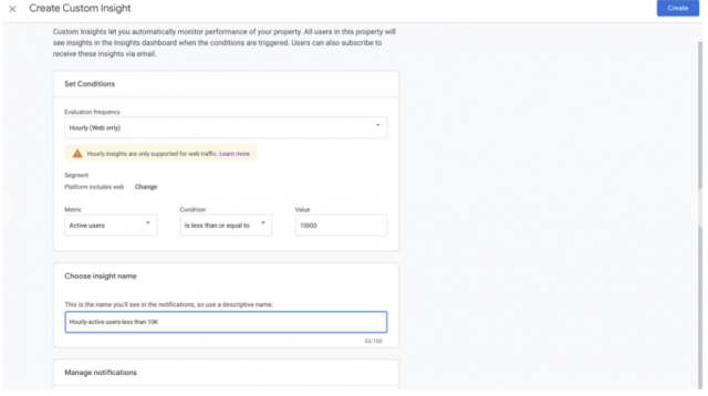 Google analytics insights