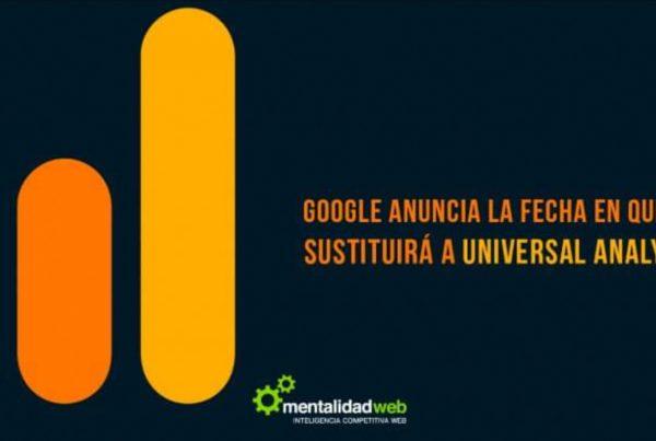 GA4 sustituye a Universal Analytics
