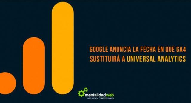 GA4 sustituye a Universal Analytics
