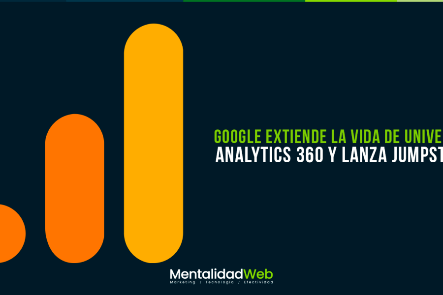 Google extiende la vida de Universal Analytics 360 y lanza Jumpstart