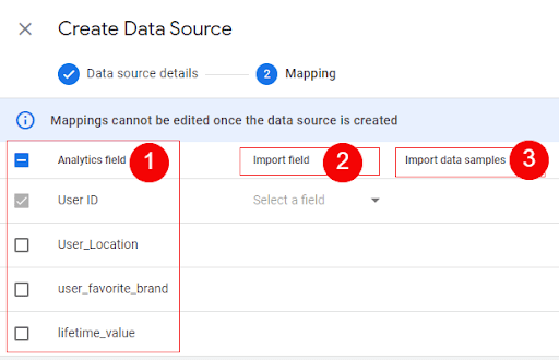 Crear Fuente de datos