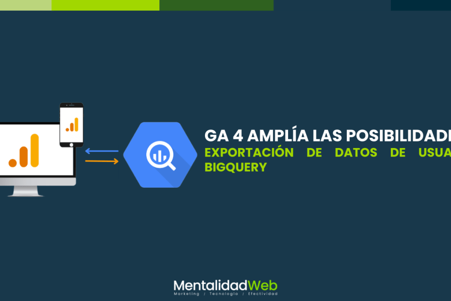 GA 4 amplía las posibilidades de exportación de datos de usuario a BigQuery