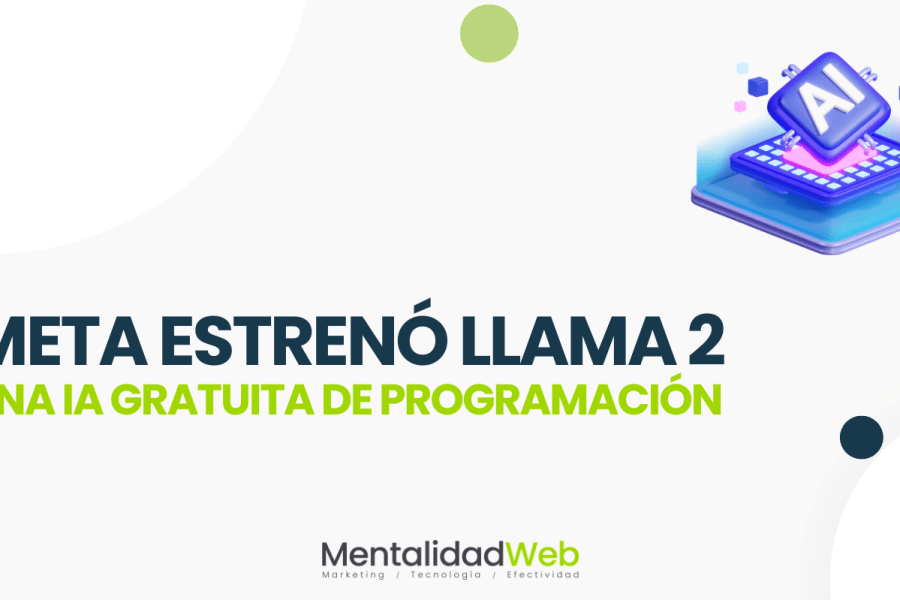Meta estrenó LlaMa 2 una IA gratuita de programación
