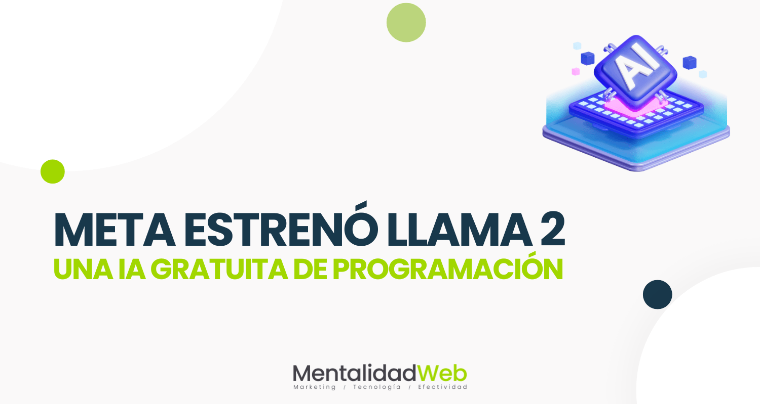 Meta estrenó Llama 2 una IA gratuita de programación