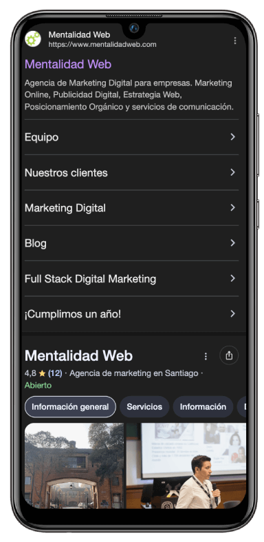 mentalidadweb en google