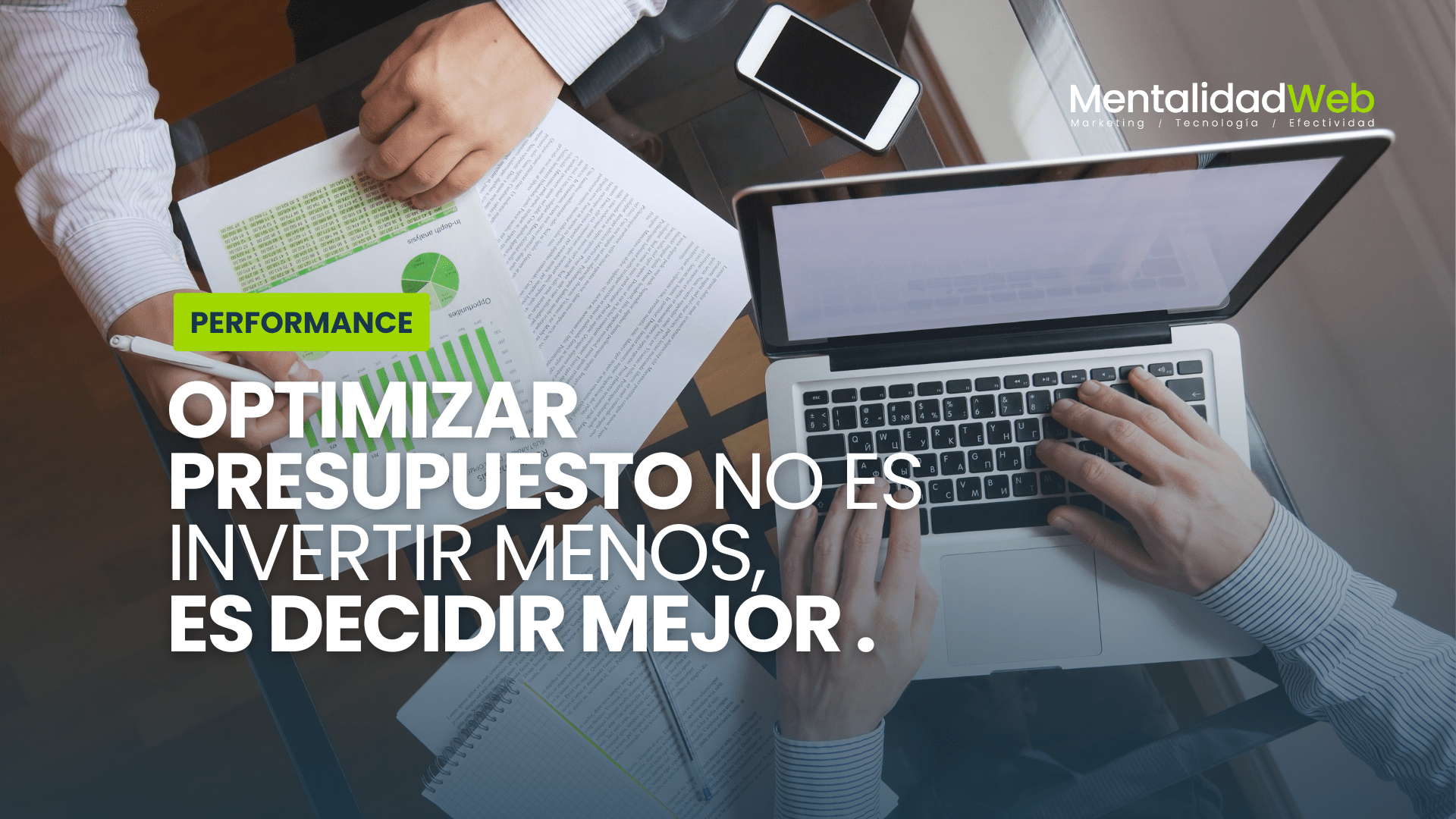 Optimizar presupuesto no es invertir menos, es decidir mejor.