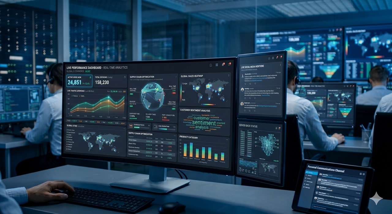 Qué incluye nuestro servicio de Real Time Dashboarding
