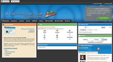 Escritorio Virtual UNAB. La web en un solo lugar