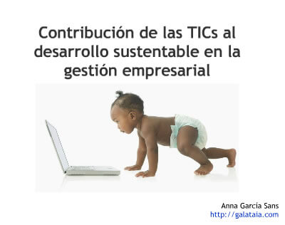 Contribución de las TICs al desarrollo sustentable en la gestión empresarial